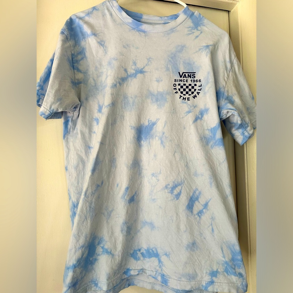 Men’s Off The Wall Van’s Medium Tie Dye T-Shirt